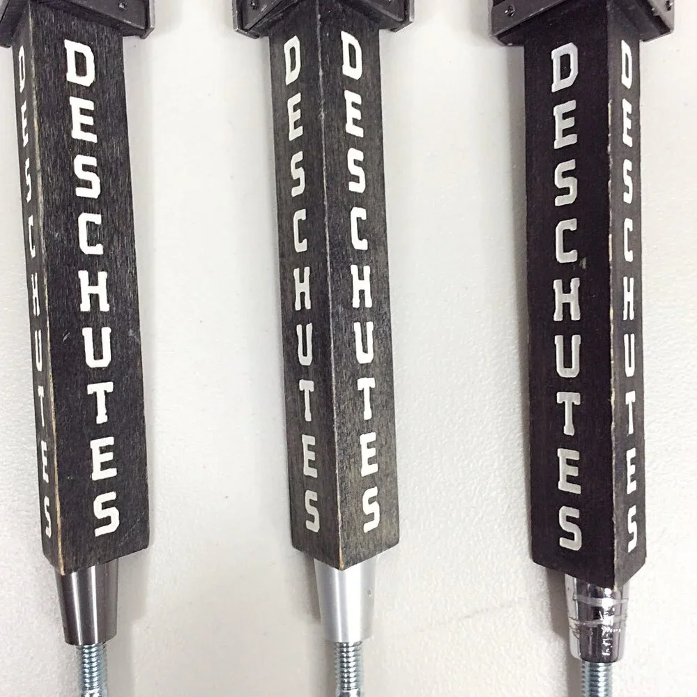 Lot of 3 Deschutes Brewing Beer‎ Tap Handles Mirror Pond Pale Ale Fresh Squeezed